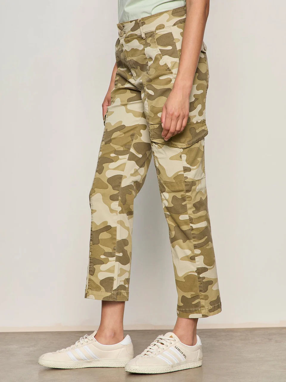 Rebel Straight Crop Pant Canyon Camo
