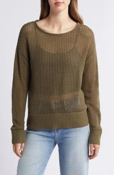 Open Knit Sweater