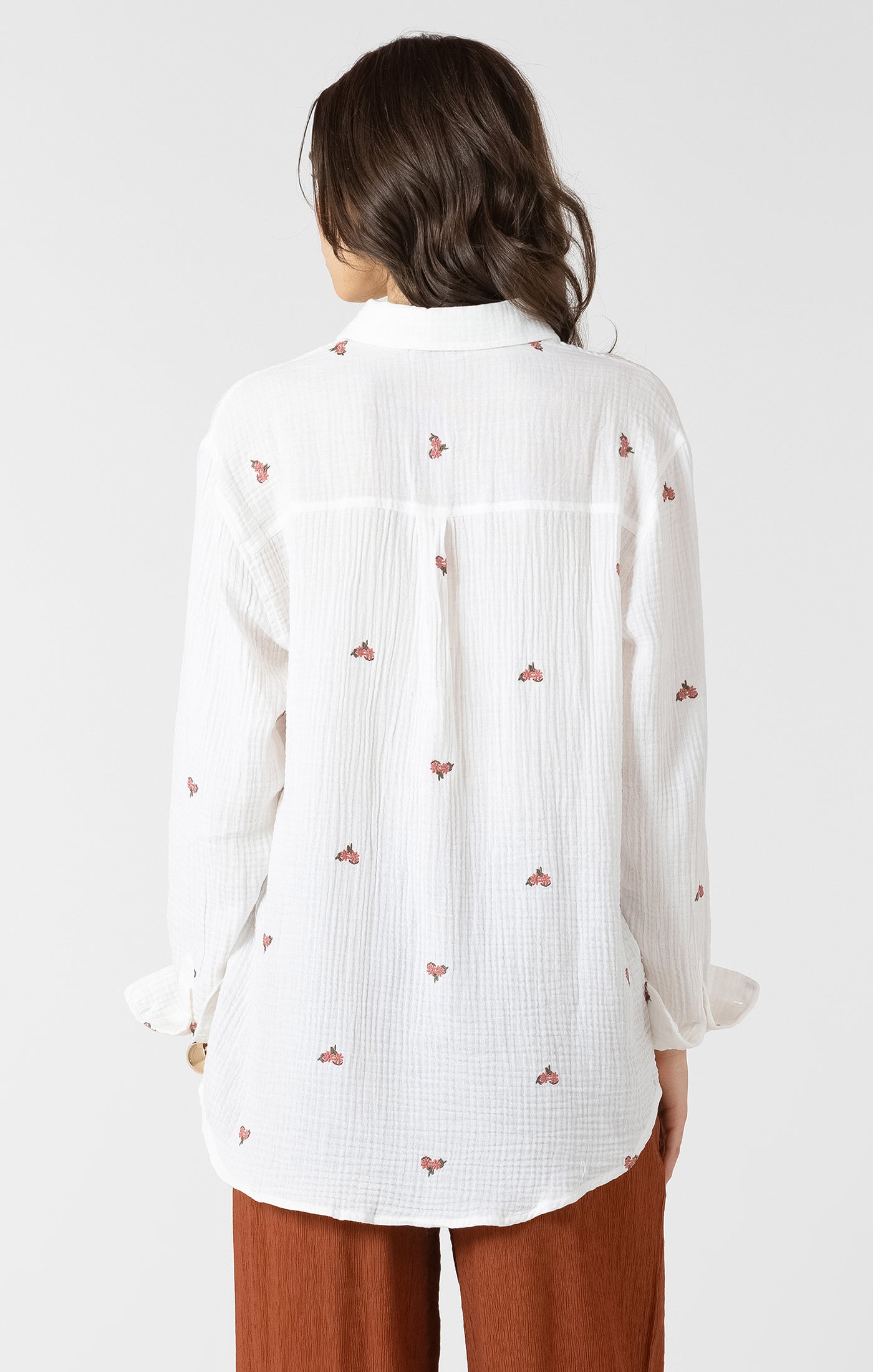 Vintage Bloom Button Down