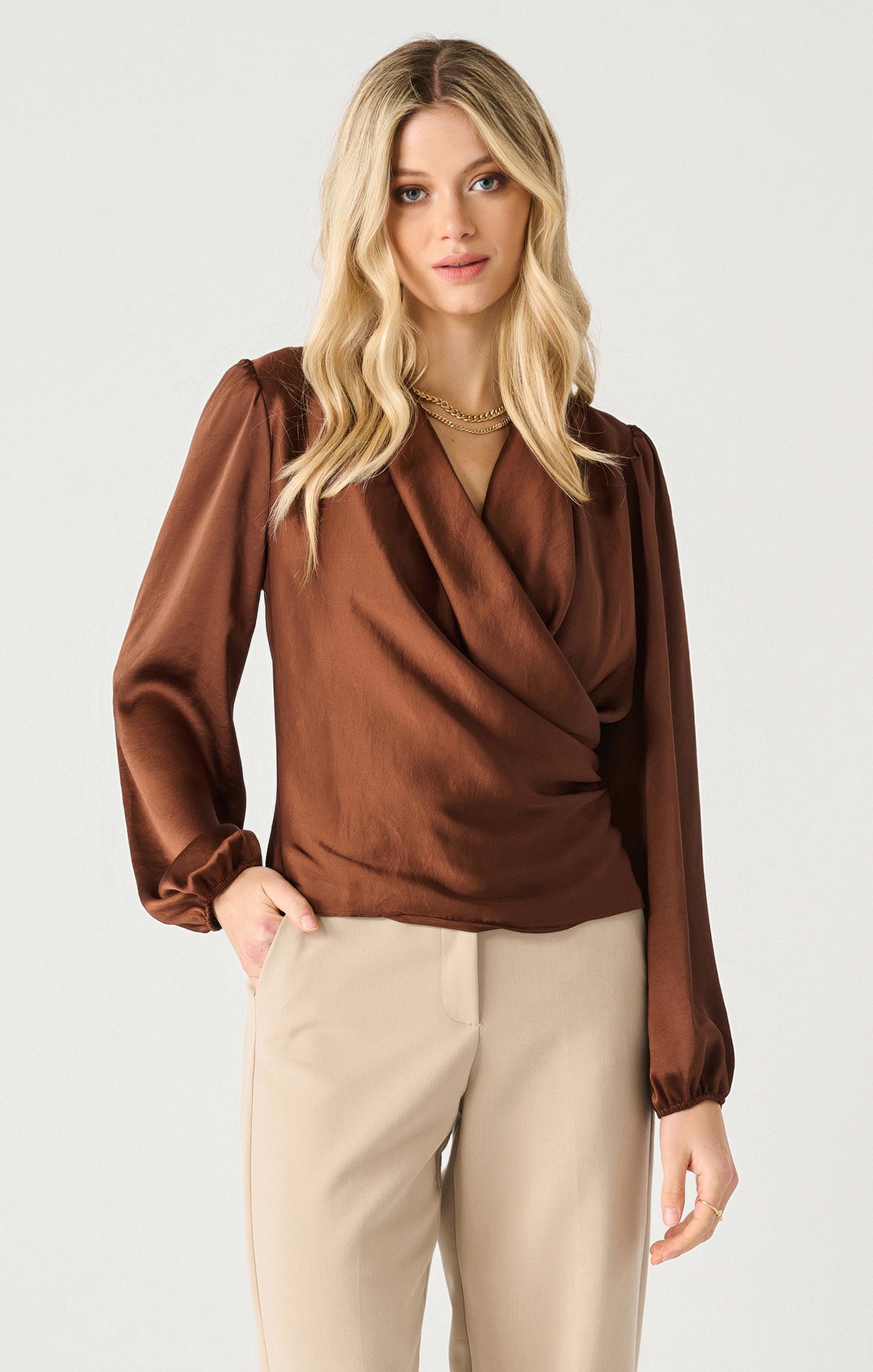 Warm Ember Blouse