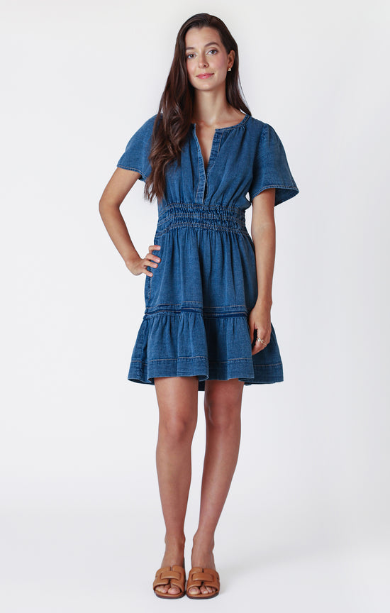 Denim Dreams Mini Dress