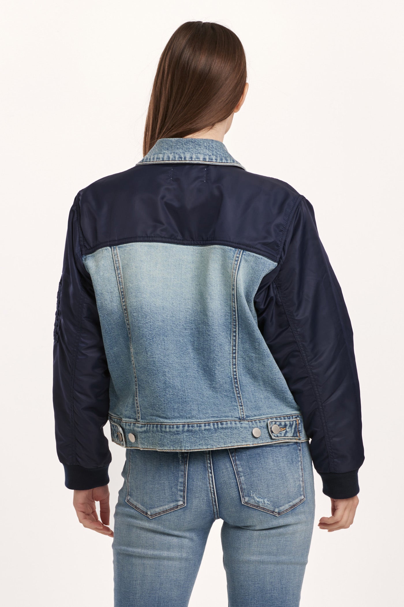 Charly Contrast Denim Jacket