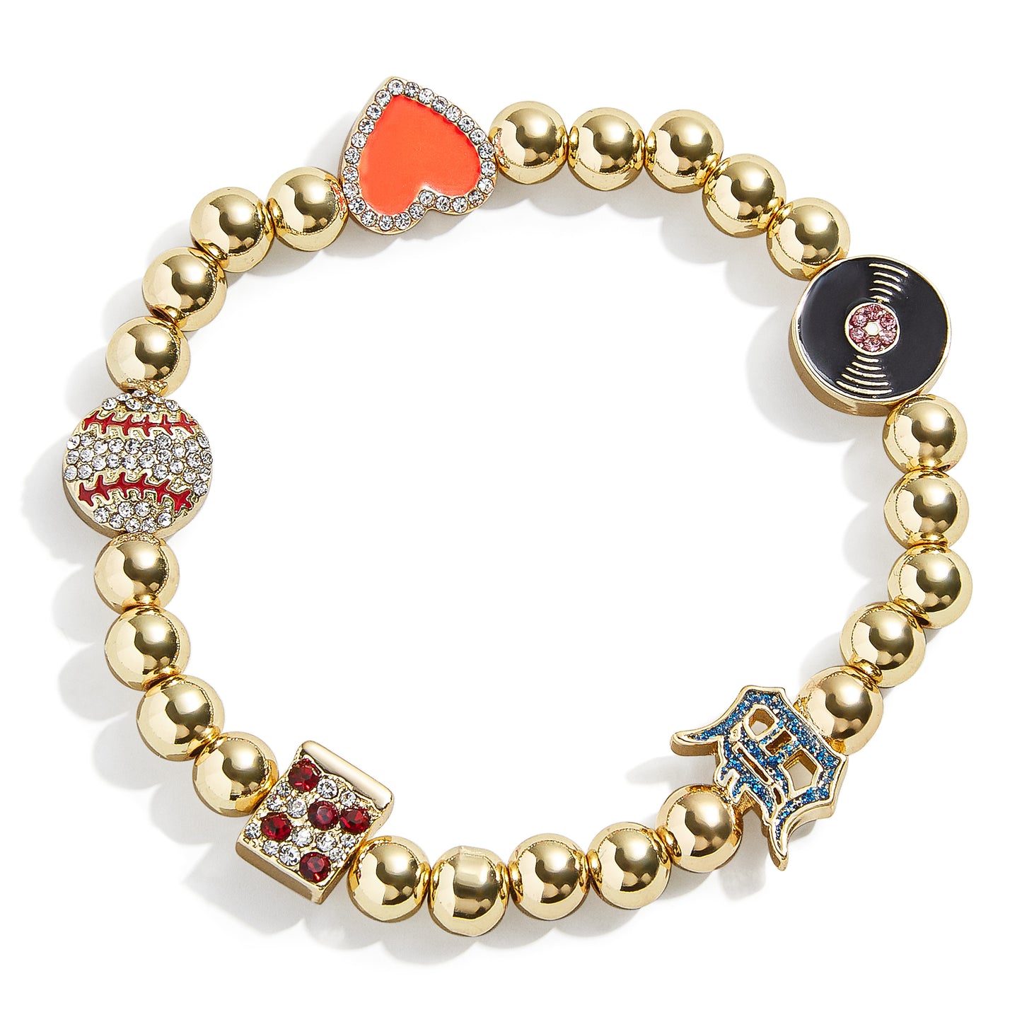 Detroit Tigers Mixed Icon Pisa Bracelet