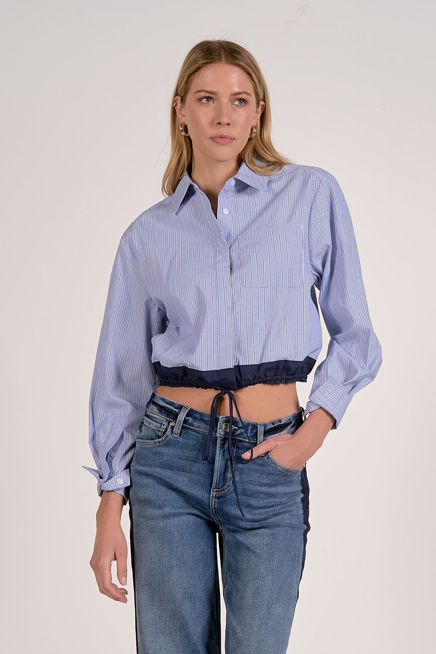Britney Poplin Blouse