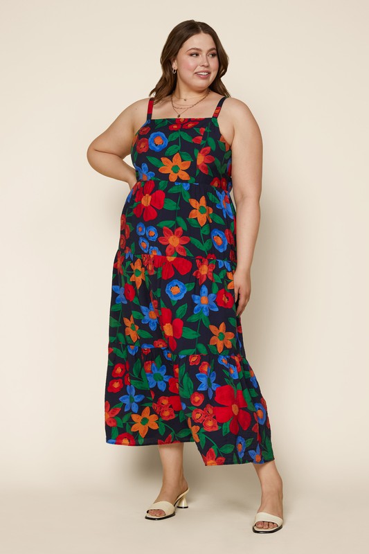 Load image into Gallery viewer, Grow Girl Maxi Dress Curve
