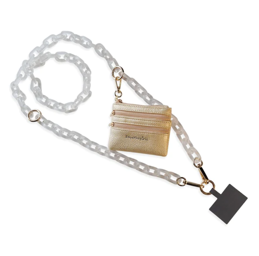 Clip & Go Chain with Zip Pouch