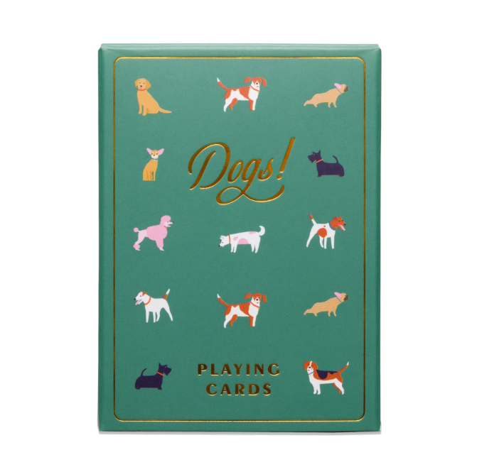Dogs Playing Cards
