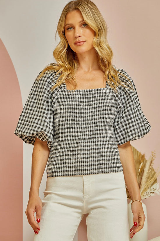 Dorothy Smocked Blouse