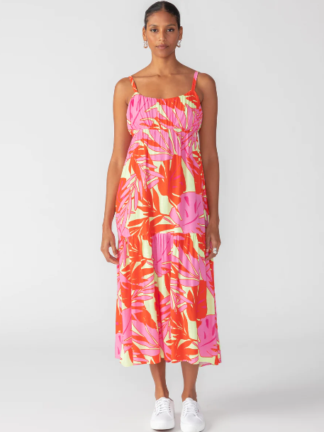 Dropped Seam Maxi Dress