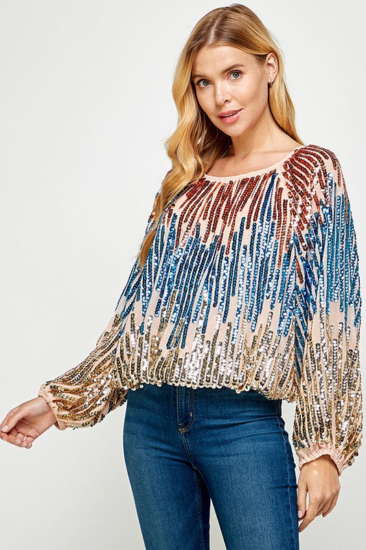 Light Up the Night Blouse