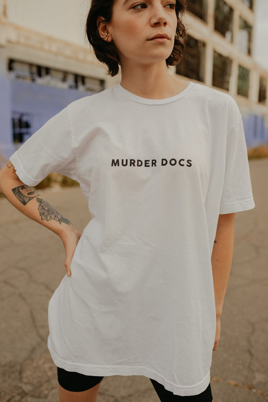 Load image into Gallery viewer, Murder Docs Graphic Tee
