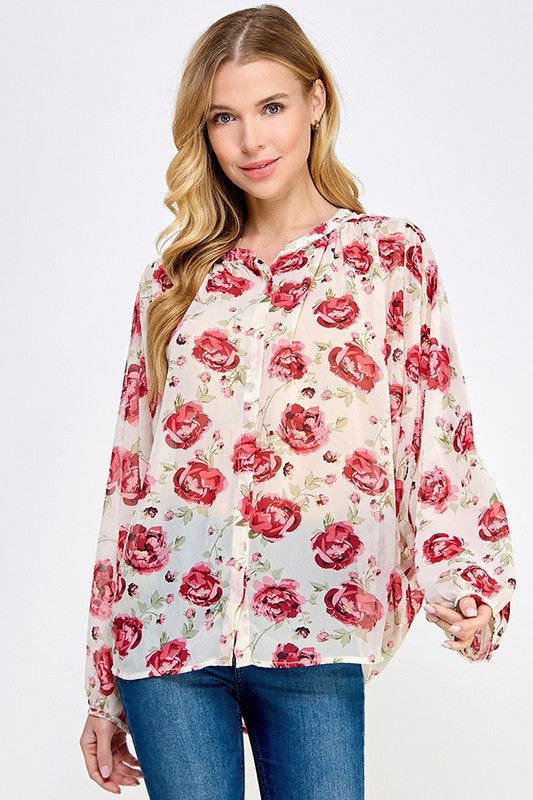 Load image into Gallery viewer, Rose Garden Blouse
