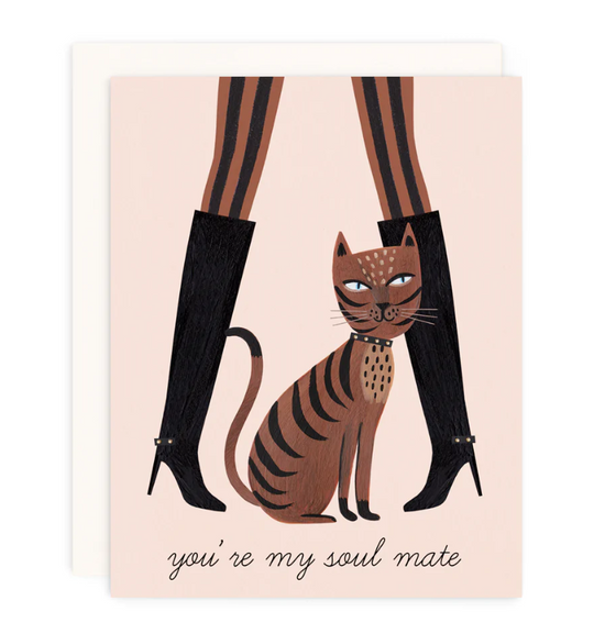 You're My Soul Mate Greeting Card