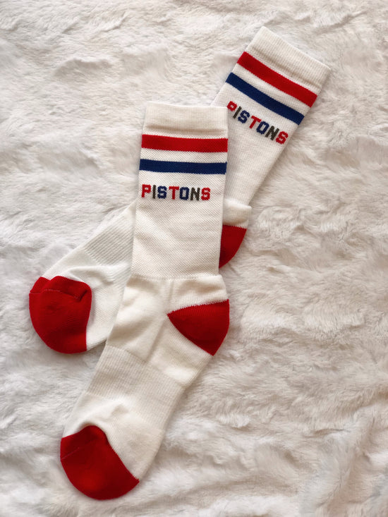 Load image into Gallery viewer, Pistons Socks
