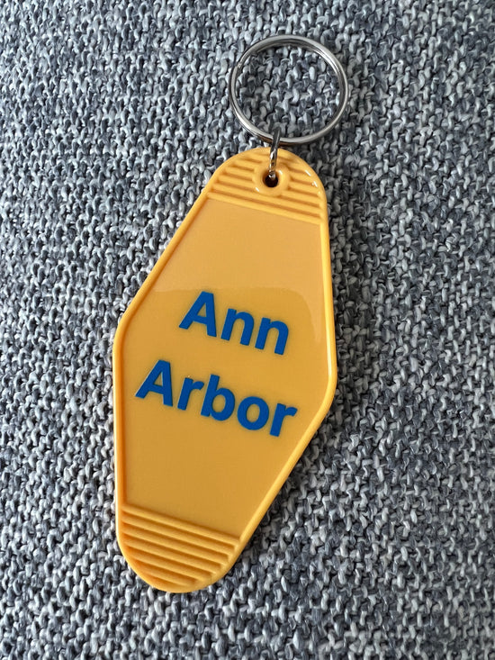 Ann Arbor Hotel Key Chain