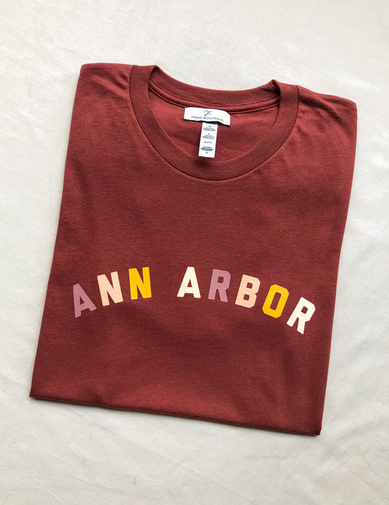 Ann Arbor Rust T-Shirt