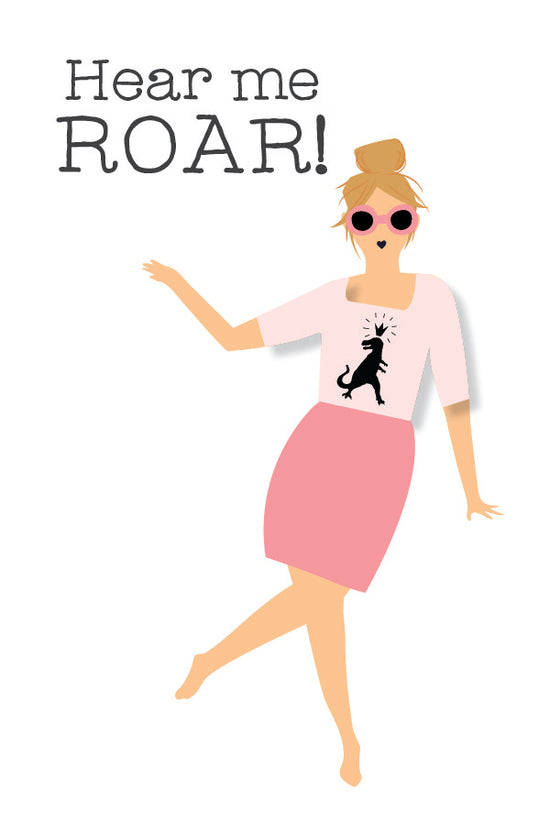 Hear Me Roar Sticker