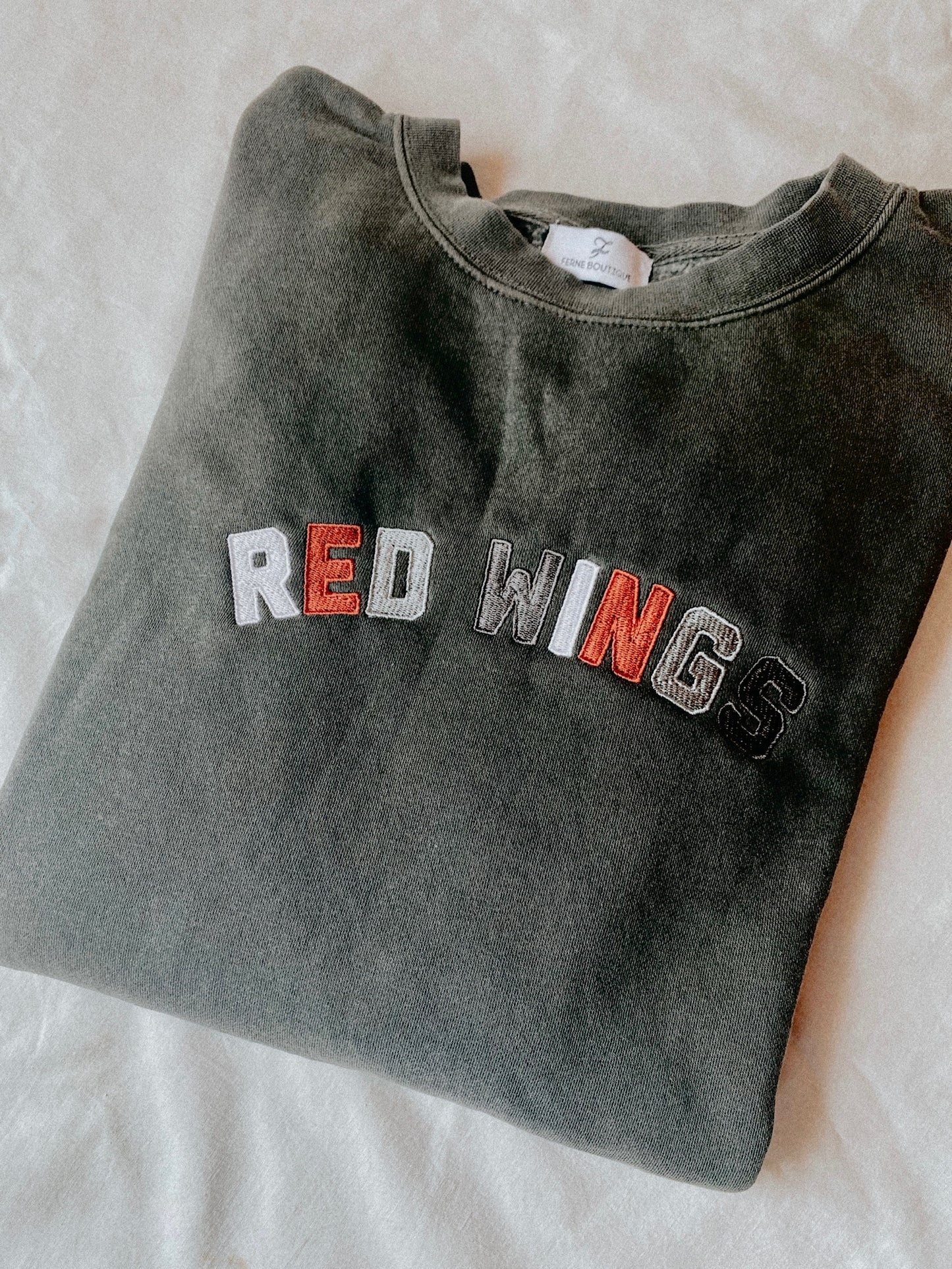 Red Wings Crewneck